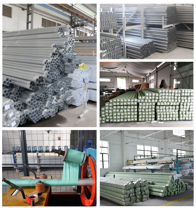  Retractable Awning Galvanized Roller Tube Manufacturer Parts