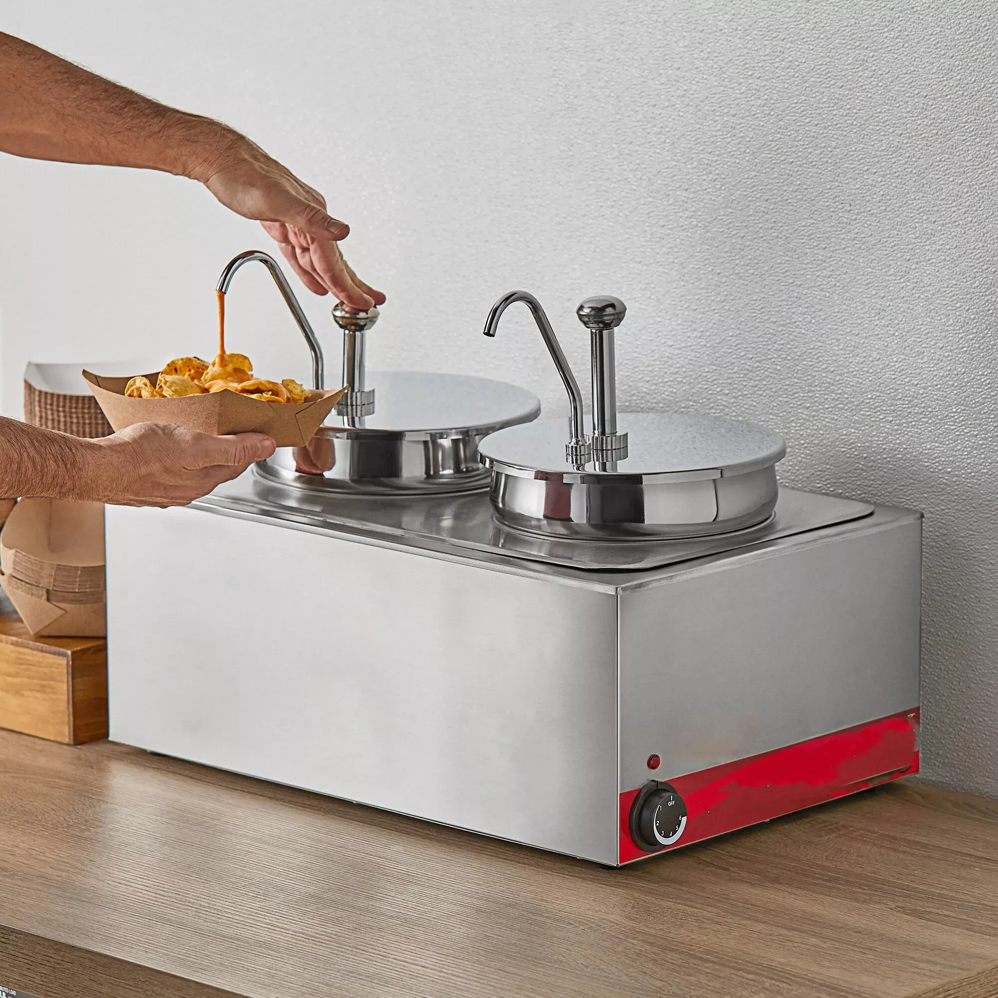 Electric Countertop Sauce Dispenser Sauce Pump Dispenser
