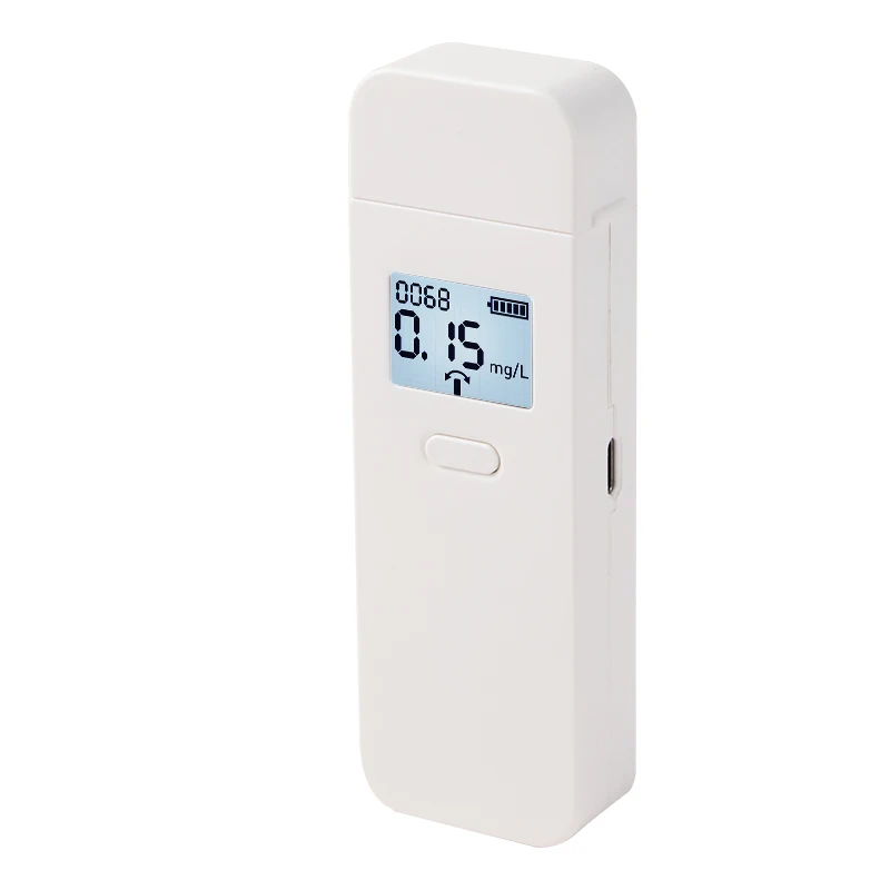 Wholesale high quality alcool tester blow air alcoholtester breathalyzer digital alcohol detector for drunk driving