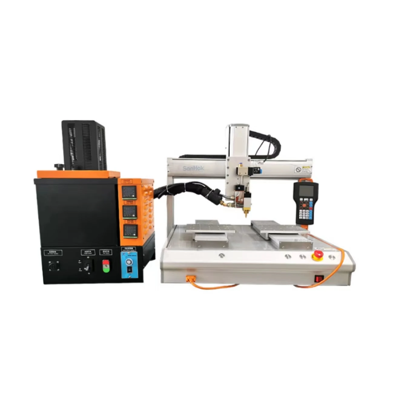 Earphone cover mobile phone screen PUR adhesive hot melt adhesive automatic dispensing machine