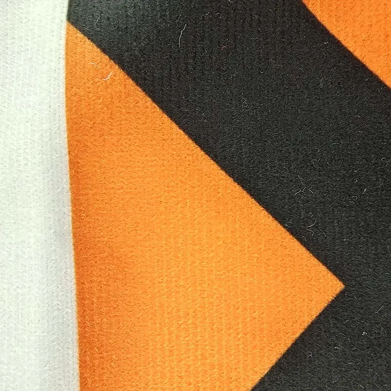 Good-quality print design types clothing tricot brushed fleece fabric