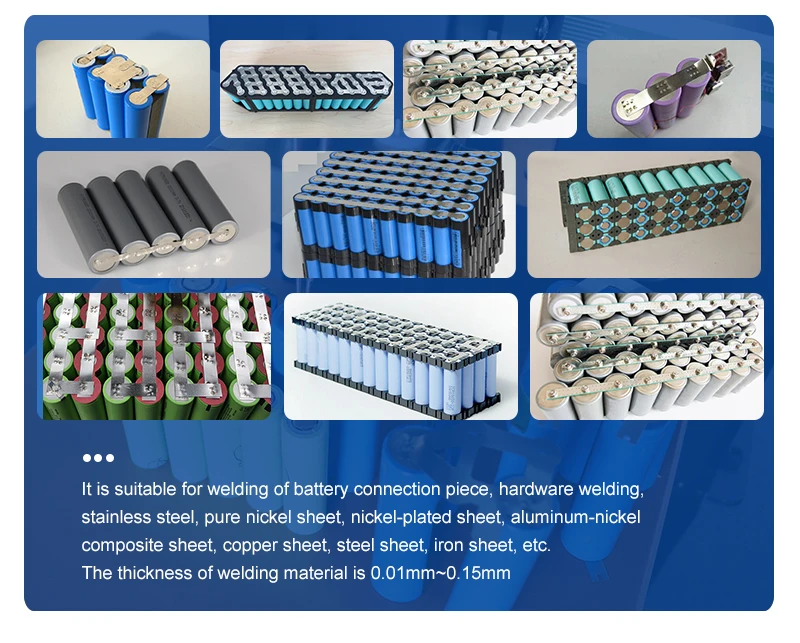 Factory Custom Cnc Spot Welder Automatic 18650 21700 26650 easy operation Tab lithium Battery Spot Welding Machine