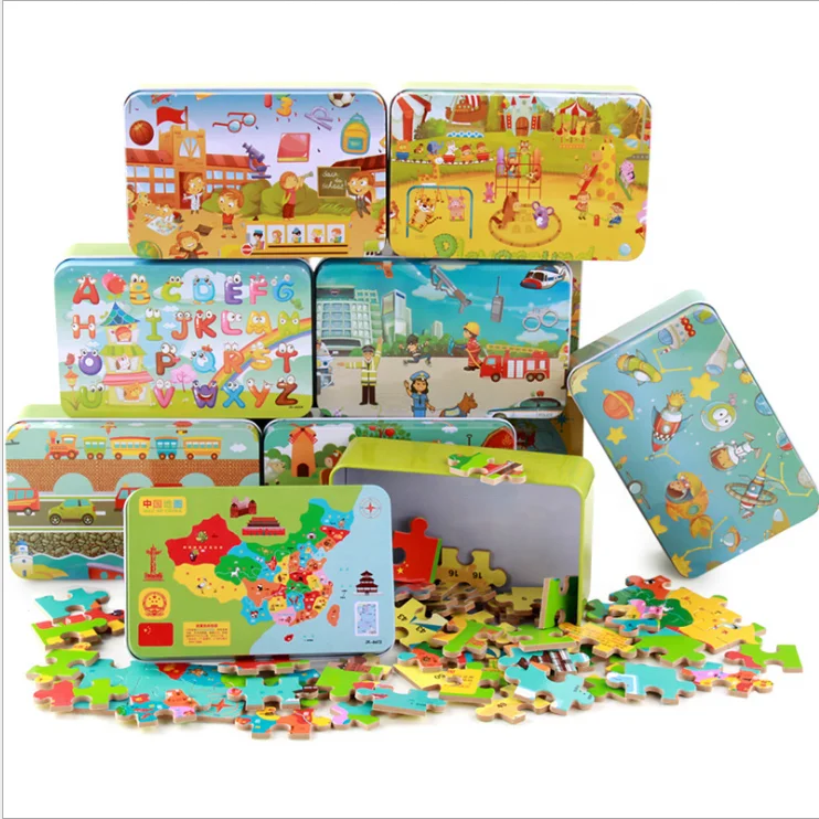 Professional manufacture durable wood shape educational toy