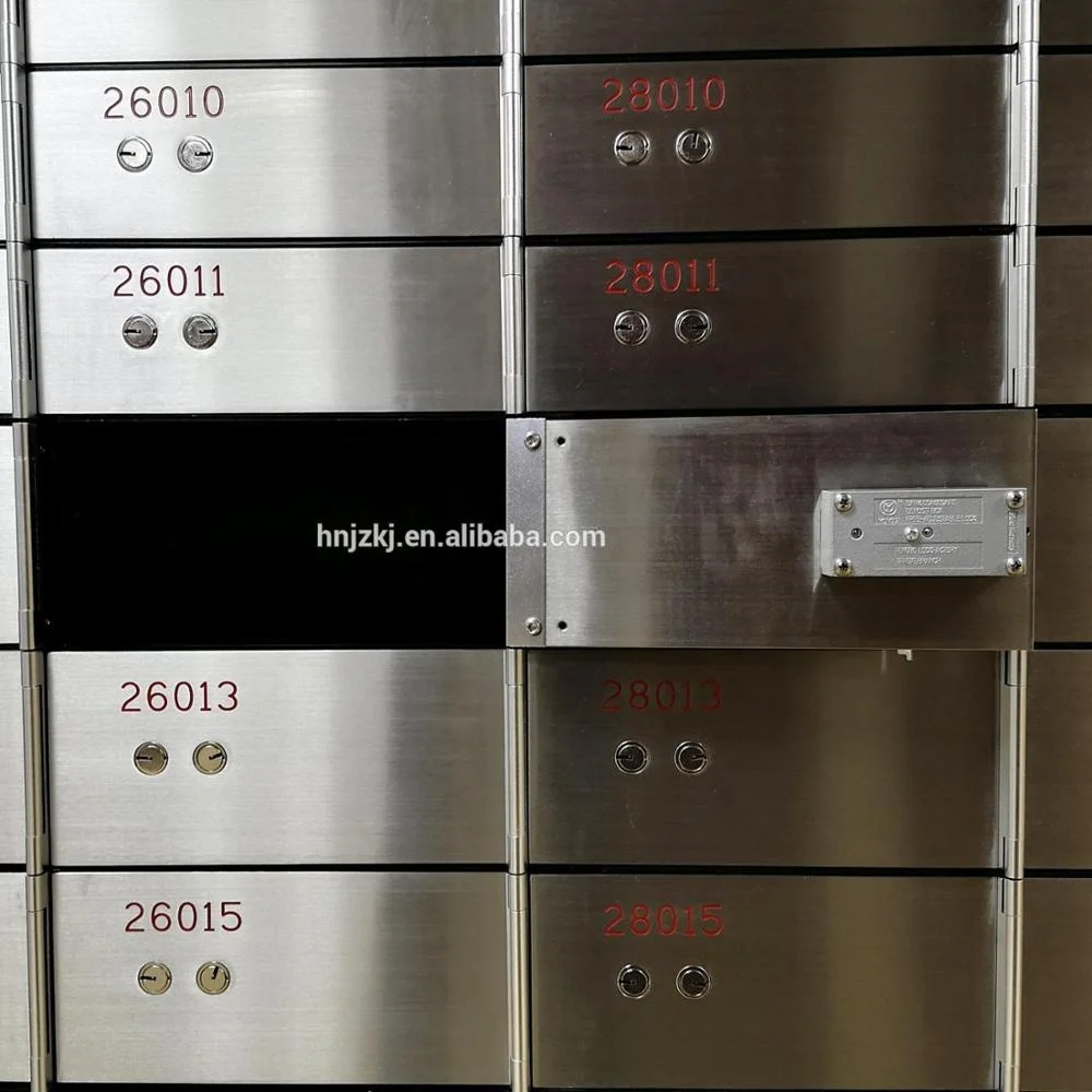 commerce Safety Box/Safe Deposit Boxes for bank and hotel use safe deposit openings box