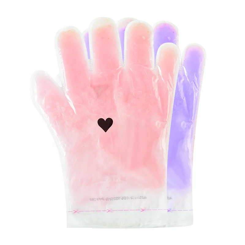 Customized Flavors Formulas Paraffin Wax Hand Mask Olive oil Lavender Rose Moisturizing Gloves and Socks For Hand And Feet