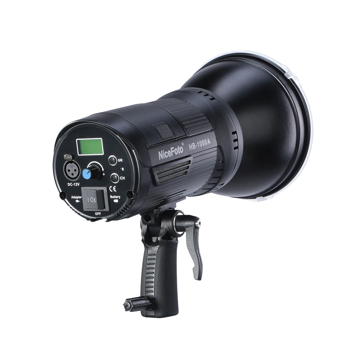NiceFoto HB-1000B светодиодное освещение для камеры беспроводное оборудование аккумуляторные Видеозаписывающие огни съемок портативные с сумкой