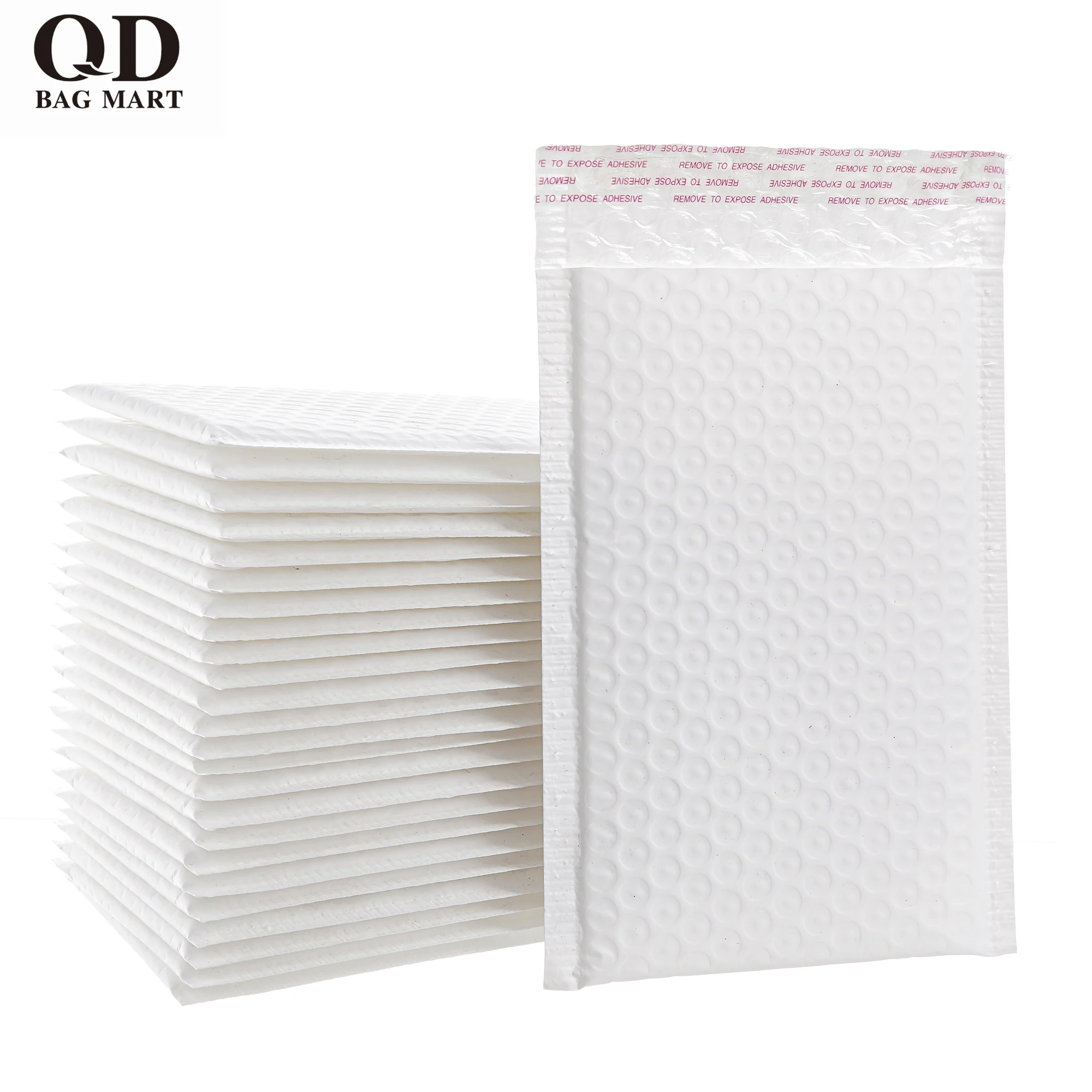 6x10 inches costom logo ziplock envelopes bubble bag  poly bubble mailer bag