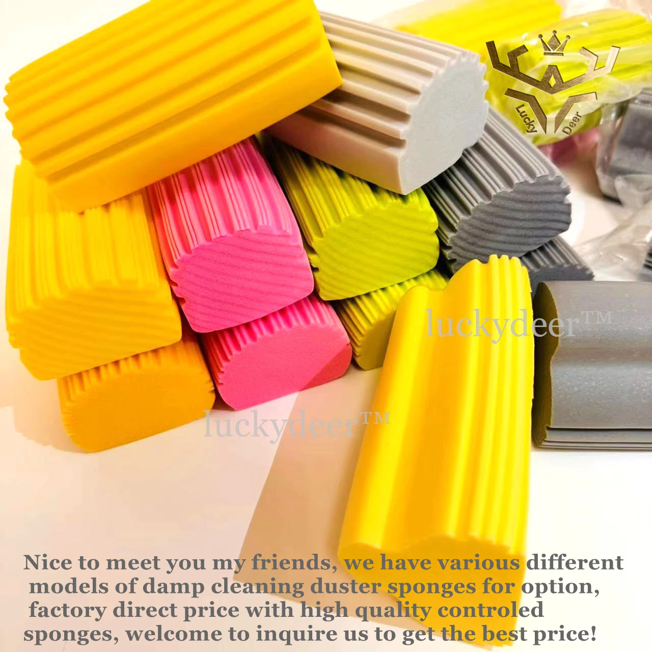 Dust Cleaning Sponge Scrub Magic Dusting Scrubber Cleaning Supplies Housekeeping Washing Super Absorbent PVA Microfiber Sponge