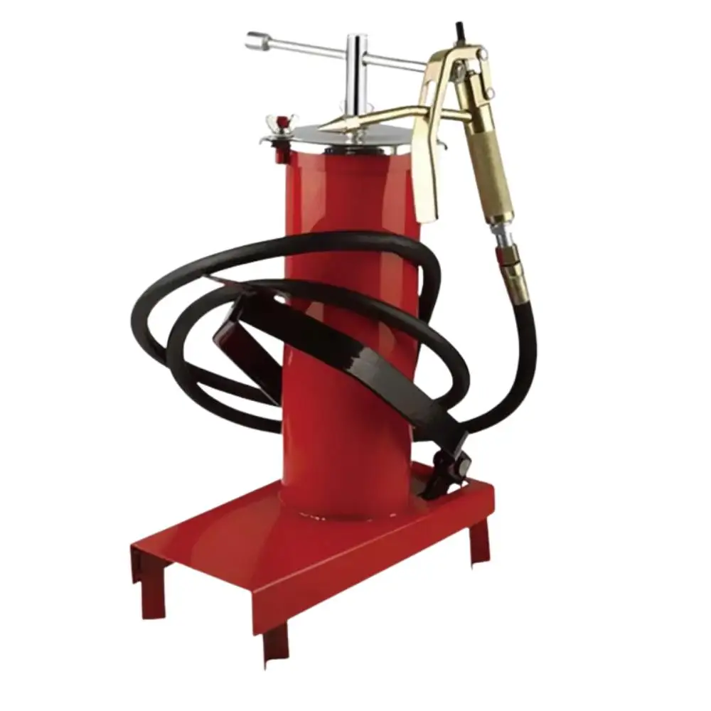 CLAUTOOL  5/8/10 Liter Portable Foot Grease Pump Lubrication Bucket Pedal Oiler High Pressure Grease Pump