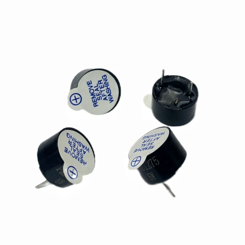 FMB1275 3V 5V 12V Mini Buzzer 12MM Circuit Active 85dB Buzzer With Pin Height 7.5MM 2700Hz Magnetic Buzzer
