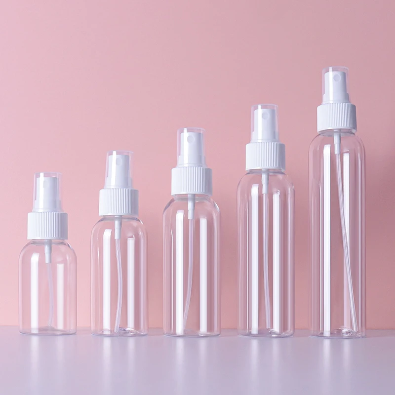 50ml 100ml 150ml plastic spray cosmetic  Face fine mist spray bottle  wholesale