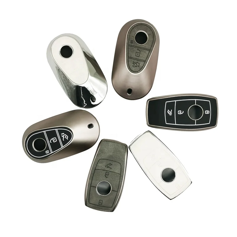 Elegant sublimation tpu leather car key case cover for Mercedes Benz E300l C260l A200l C200l GLC GLA GLB220 auto accessories