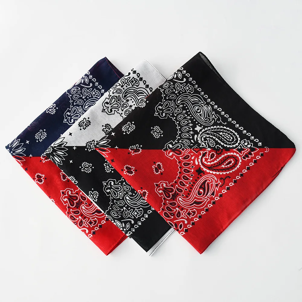 Hip-pop Fashion Scarf  Customized Man Woman Scarf 100% Polyester 100% Cotton