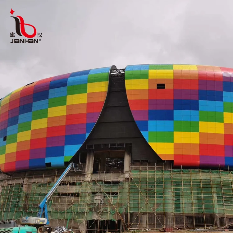 
customized fireproof easy to install veneer multiple colour optional Aluminum composite panel 