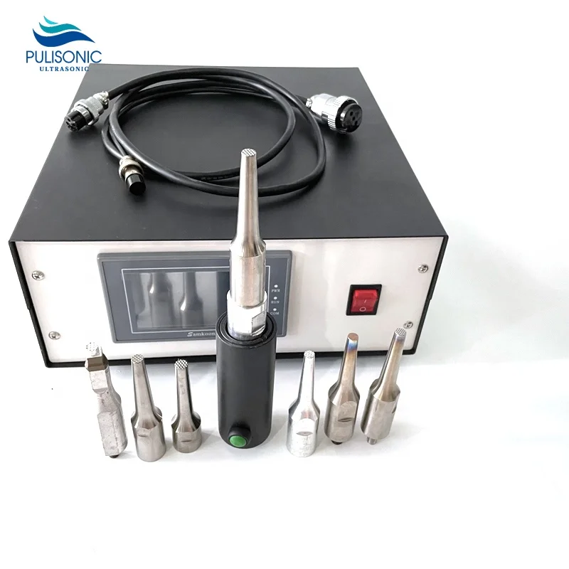 Ultrasonic Spot Plastic Welding Machine 28khz 800W For Non-woven Bag Hand-held Welding