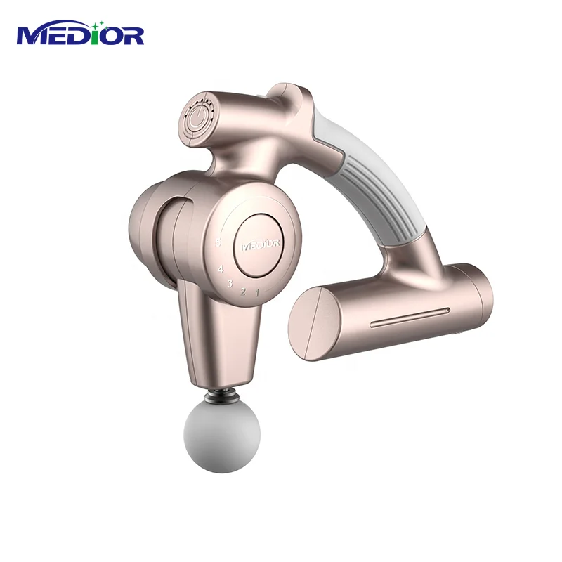 Factory wholesale price 90 degree of rotation Rechargeable Body Muscle Massaer portable Deep Tissue Fascia Massage Gun