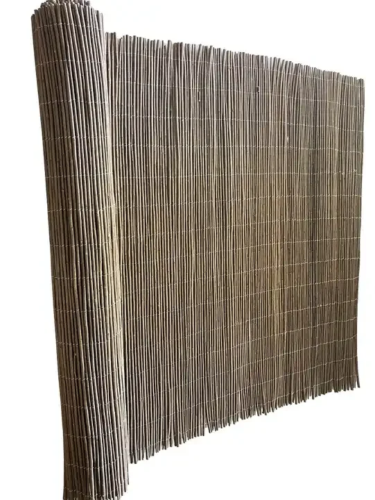 Yard Decoration Willow Fence Screen Lawn Wood Edging Garden Wicker Fence