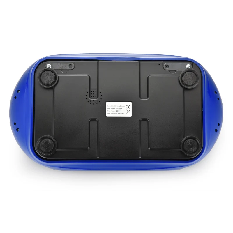 PAOBA Electric ultrasonic whole body vibration machine plate aerobic exercise shape body massager