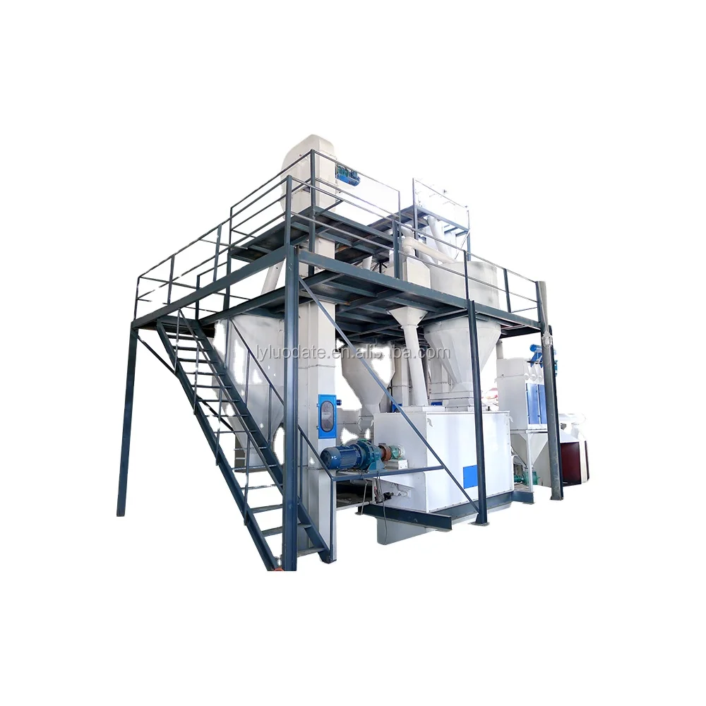 100-2000kgph livestock complete feed line / poultry feed manufacturing equipment / chicken feed processing machines