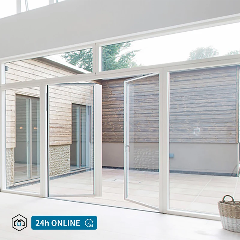 guangdong wholesale modern balcony metal frame glass patio door design doors and windows