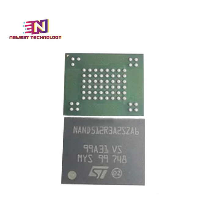 Новая и оригинальная интегральная схема ИС NAND512R3A2SZA6E FLASH - NAND Memory ic 512 Мб (64 x 8) параллельная 50 ns