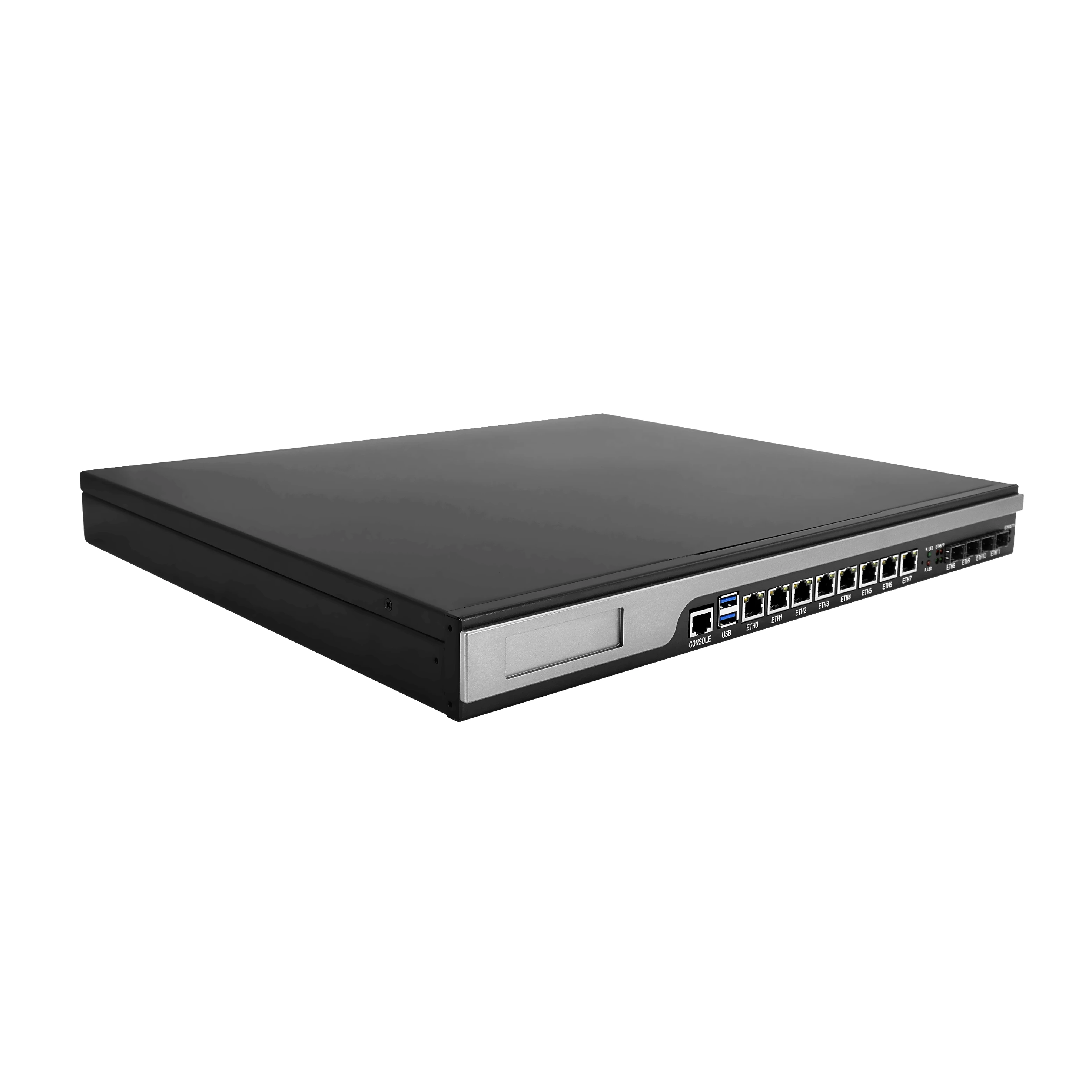 1U Rack Mount Server Core i3 9th Gen Processor LGA1151 H170 Pfsense Firewall Router 8 Lan 2*SFP Network Appliance