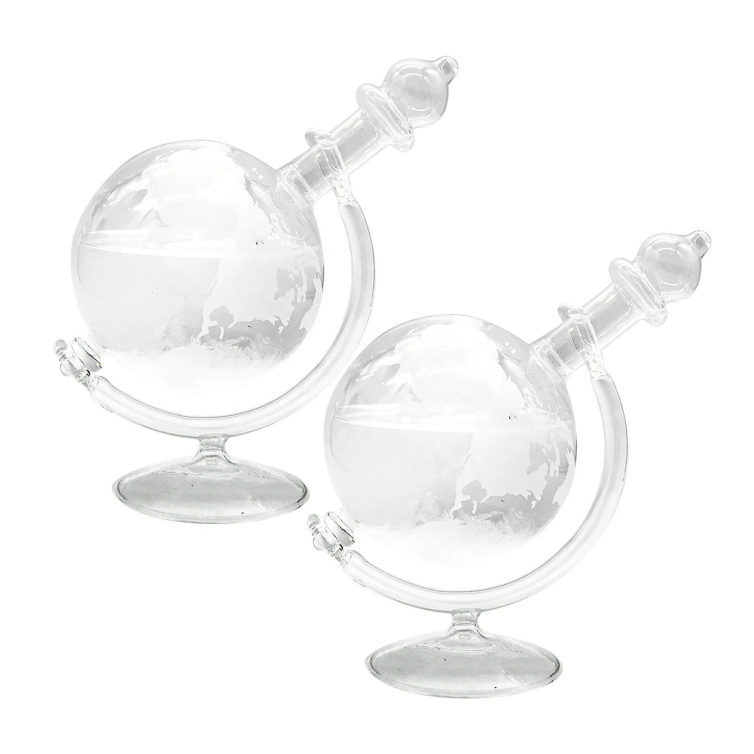 Бутылочка для прогноза погоды в форме теллуриона со стеклянным держателем