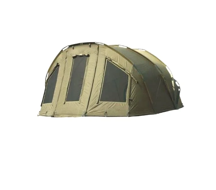 210D PU Водонепроницаемый Карп Рыбалка Bivvy палатка для наружного кемпинга палатки 2 мужчин с огромным пространством