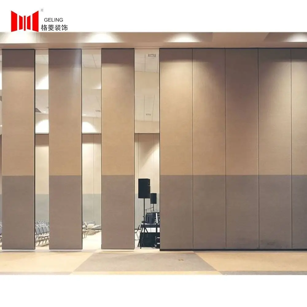 Movable Door Hotel Removable Partition Movable Partition System Banquet Hall Temporary Collapsible Wall Mobile Wall Partitions