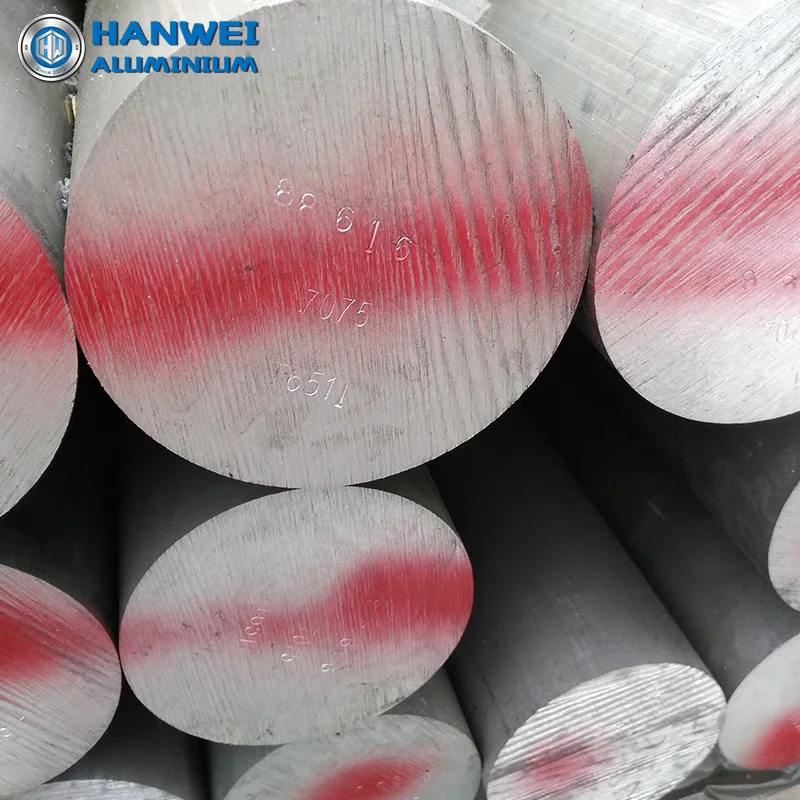 Aviation duralumin alloy rod 7075 T6511 aluminum round bar
