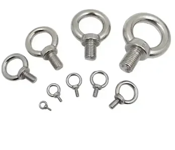 M8 M10 M12 stainless steel ring 304 eye lifting nuts and eye screws for equipment hanging