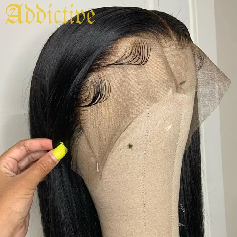 Addictive Transparent Lace Frontal Wholesale Mink Virgin Hair Front Wig