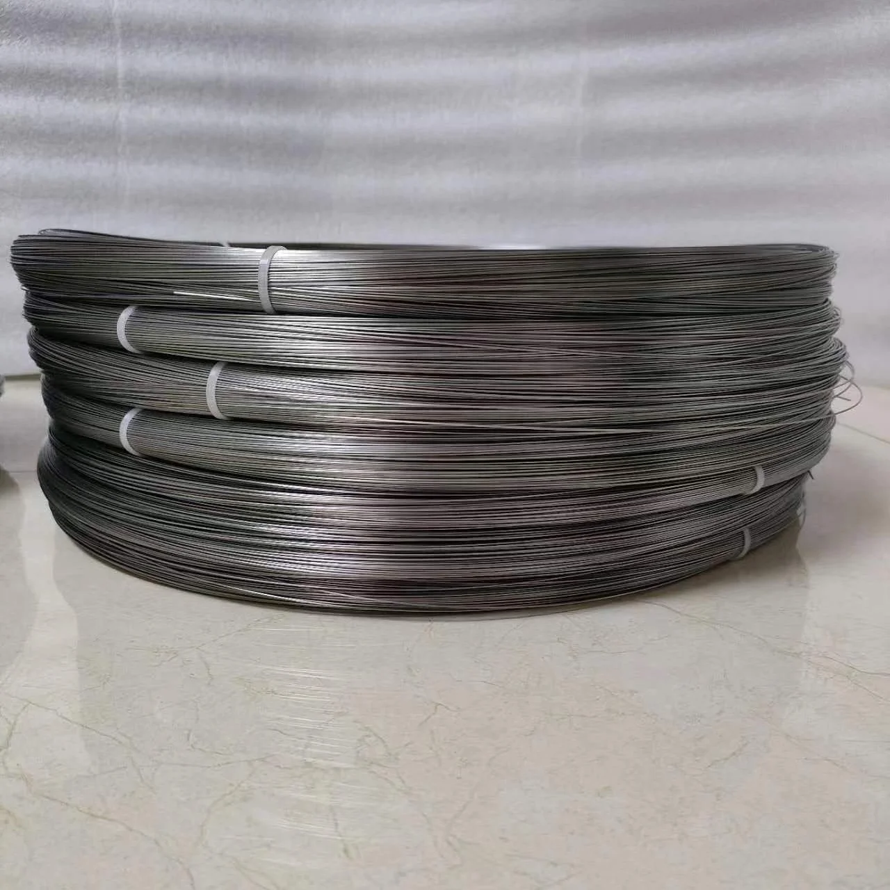 Nitinol Super Elastic and shape memory 0.08mm nitinol wire with medical grade