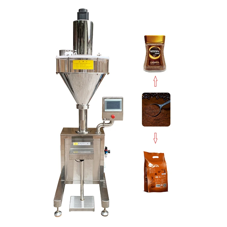 Guangdong milk powder carbon water powder nutritional powder single head automatic weighing and filling machine