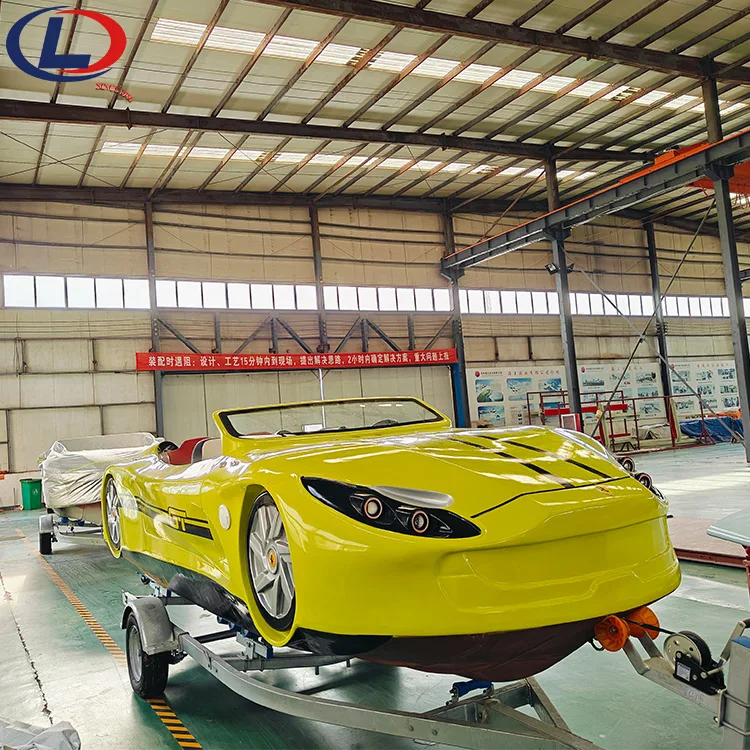 Новый роскошный умный водяной суперкар моторная лодка гидроцикл лыжный автомобиль Лодка