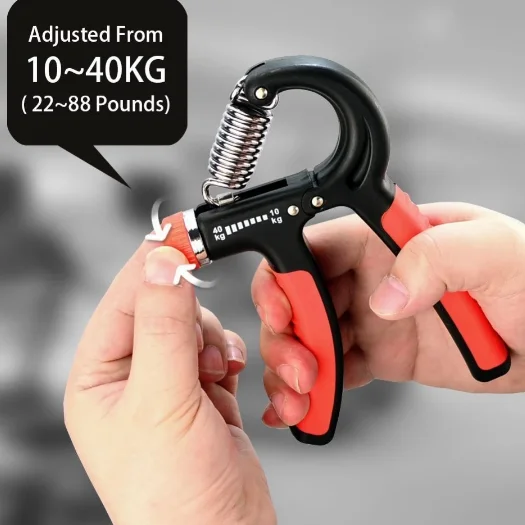 New Arrival Wholesale Adjustable Hand Grip Exerciser Finger Trainer At Home Gym Grip Power Resistance Hand Gripper Strengths