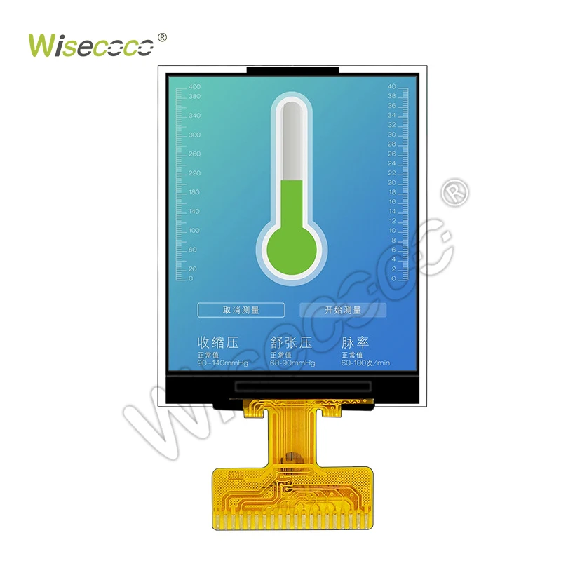 Wisecoco Uart 1.77 Inch Wide Viewing Angle ST7735S Drive IC 128*160 Hmi Serial Solution Display Tft Lcd Module
