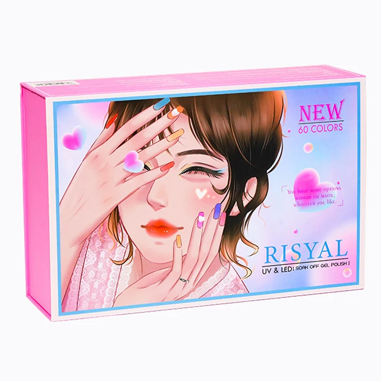 Huati Sifuli RubioAroma 60 color 12ml Vegan Nail Supplies Very Good Create Your Own Brand Color Uv Nail Gel Polish