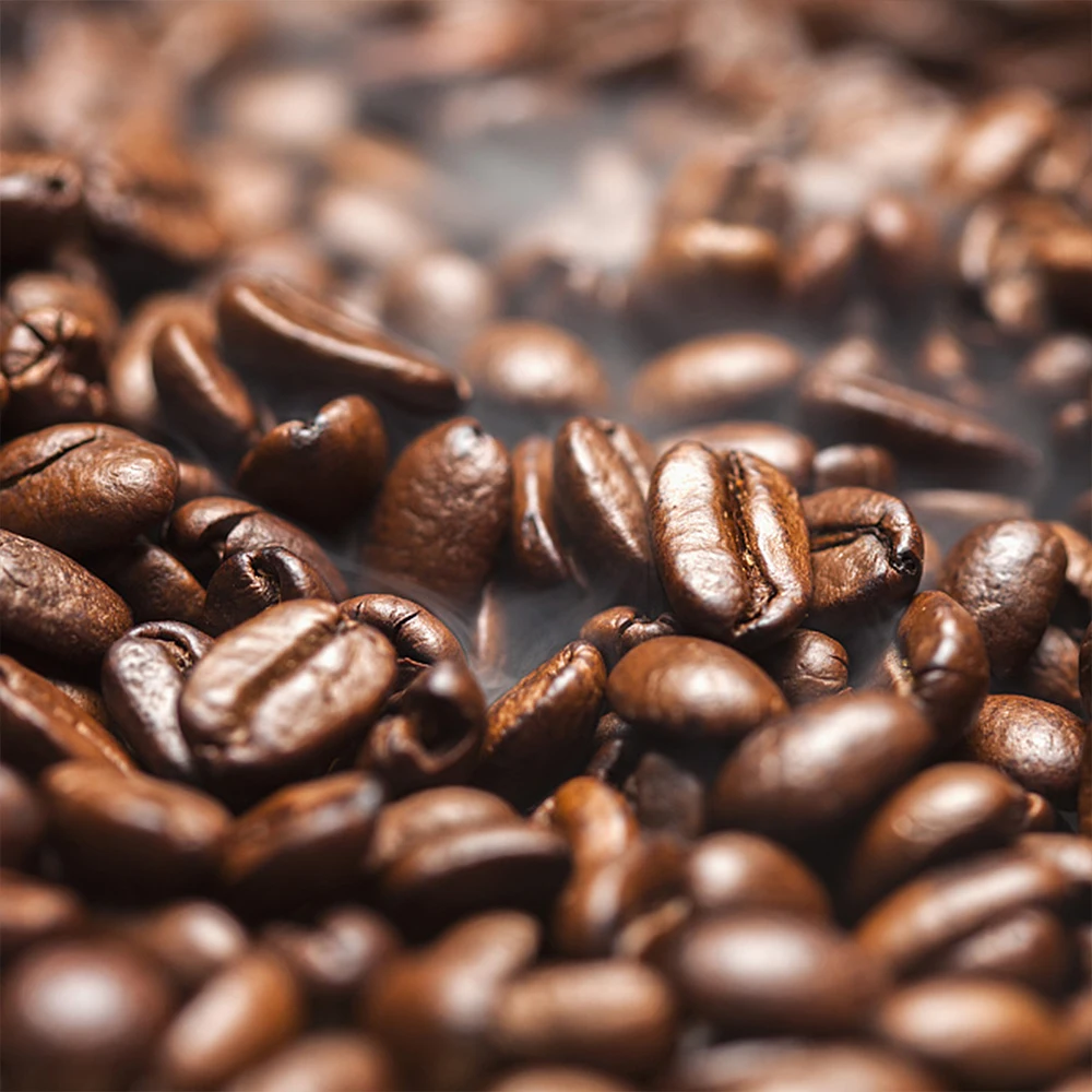 1000 г 2 фунта (35 унций) глубоко жареные 100% кофе в зернах Arabica