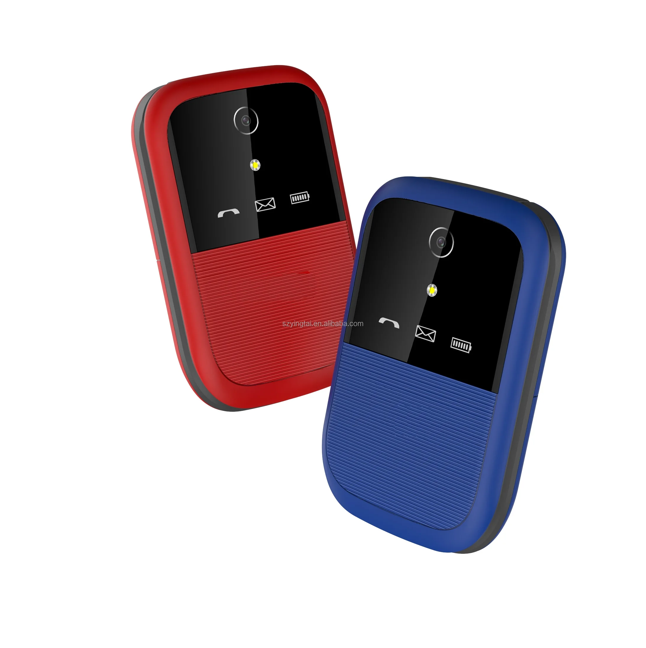 YING TAI 1.77 inch mini size flip mobile phone 4g unlocked dual sim support