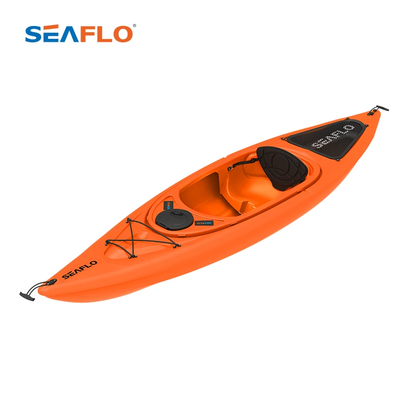 SEAFLO OEM ODM label color 10-футовый каяк лодка для каноэ пластиковая модель гребной лодки с держателем