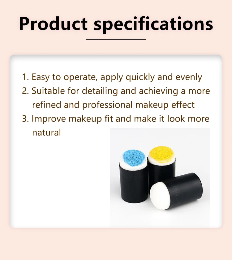 Market latest hot wholesale Sponge art and body painting DIY finger Painting sponge applicator