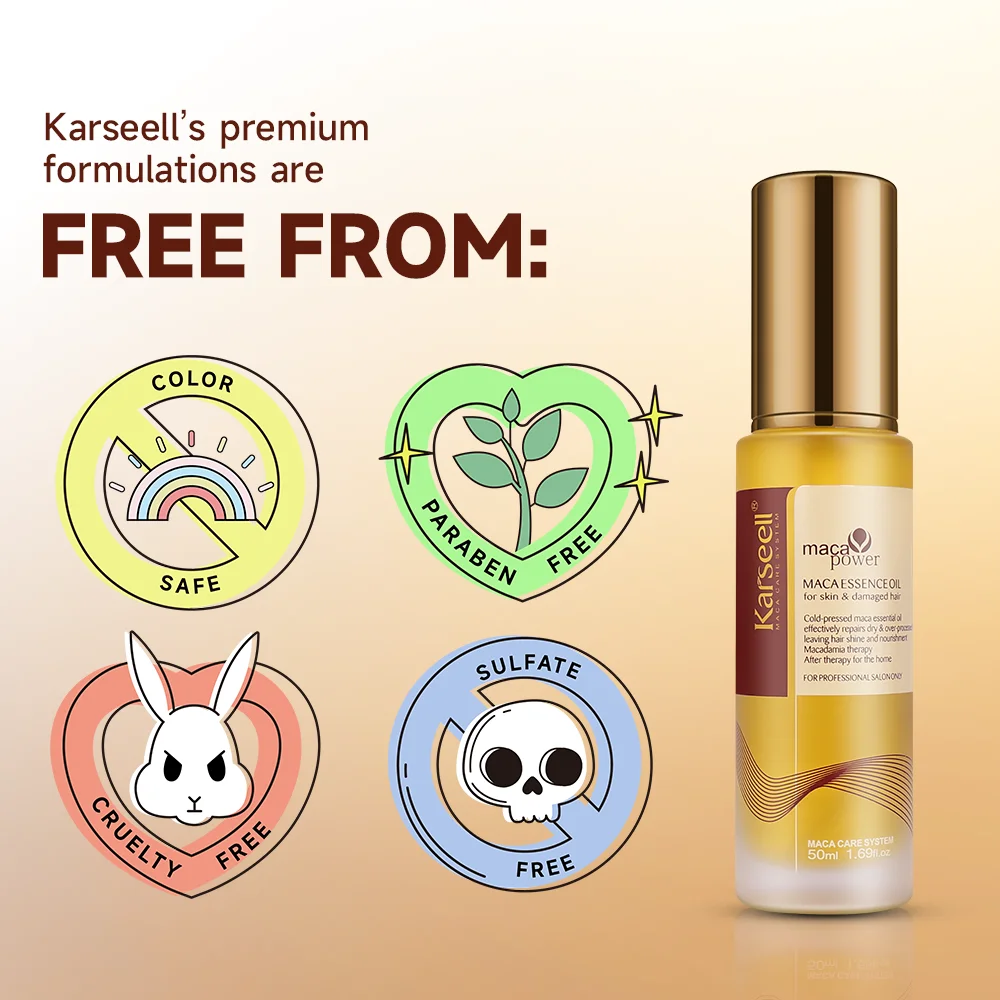 Wholesale Karseell Moisture Nourishing Smoothing Shining Hair Repair Protect Argan Oil