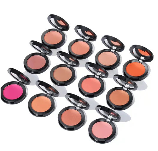Private Label Makeup Black Cream Wholesale Beauty Rouge Magique Magic Color Change 12 Color Blush Palette