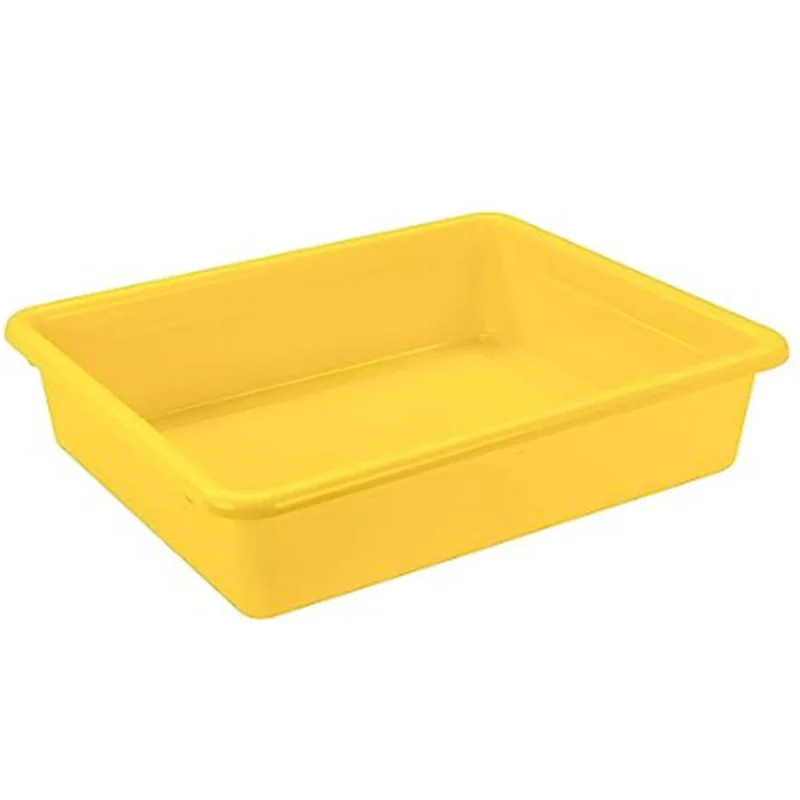 Hot-Formed White Golf Ball Storage Box with Yellow ABS/PP Thick Sheet Stamped Embossed Matt Laminated for Consumer Electronics