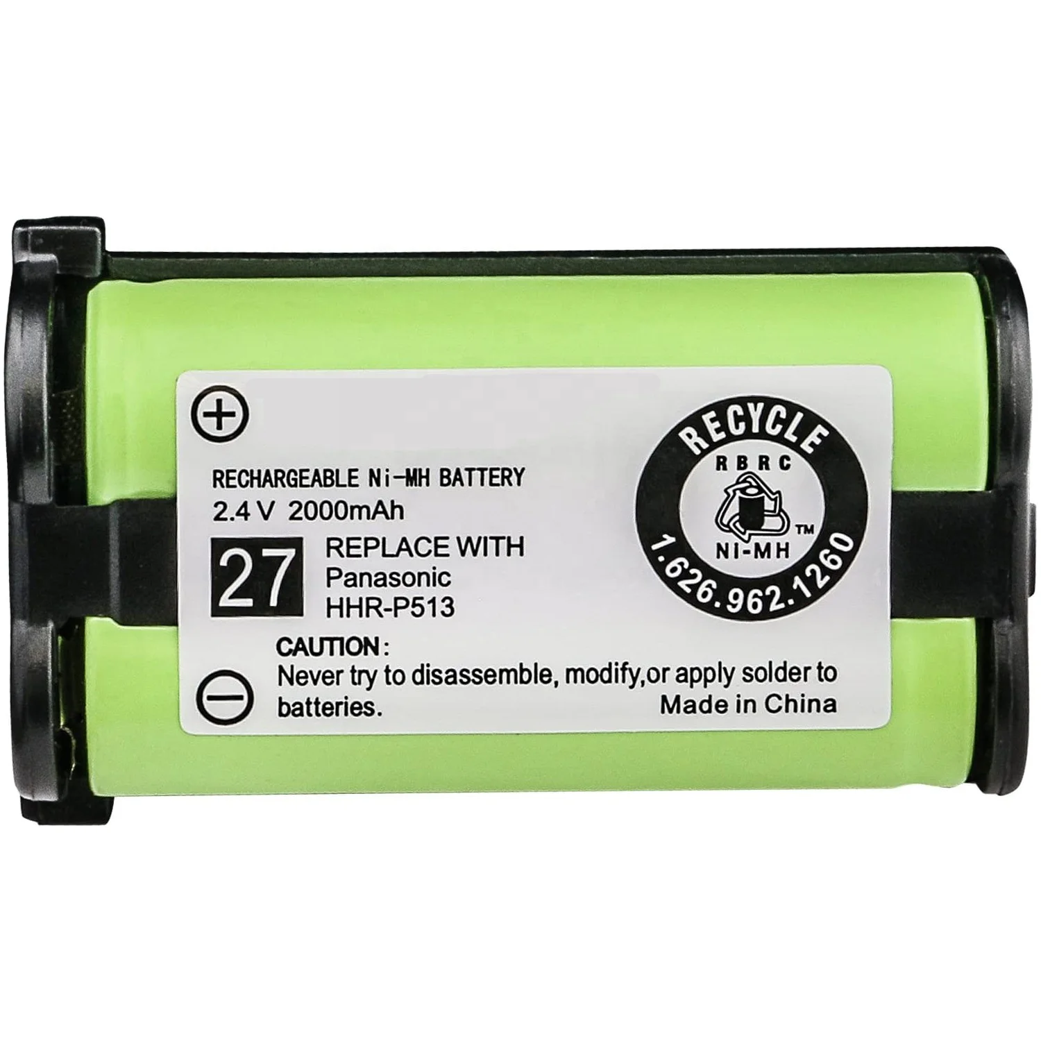 AA 2000mah 2.4v Battery NiMH NiMH Battery Pack NiMH Battery for HHR-P513 HHR-P513A HHR-P513A1B HRR-P513A1B