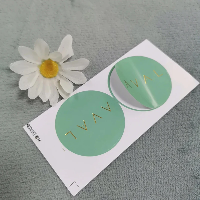 Heat Resistant Candles Sticker Labels Logo Custom For Products