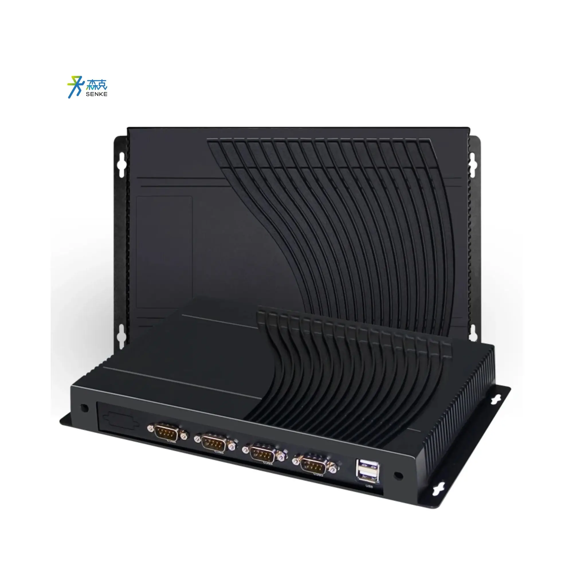 Monitors Mini PC Fanless Mini Industrial PC  Box For Monitor Nano Box Monoblock For Industrial
