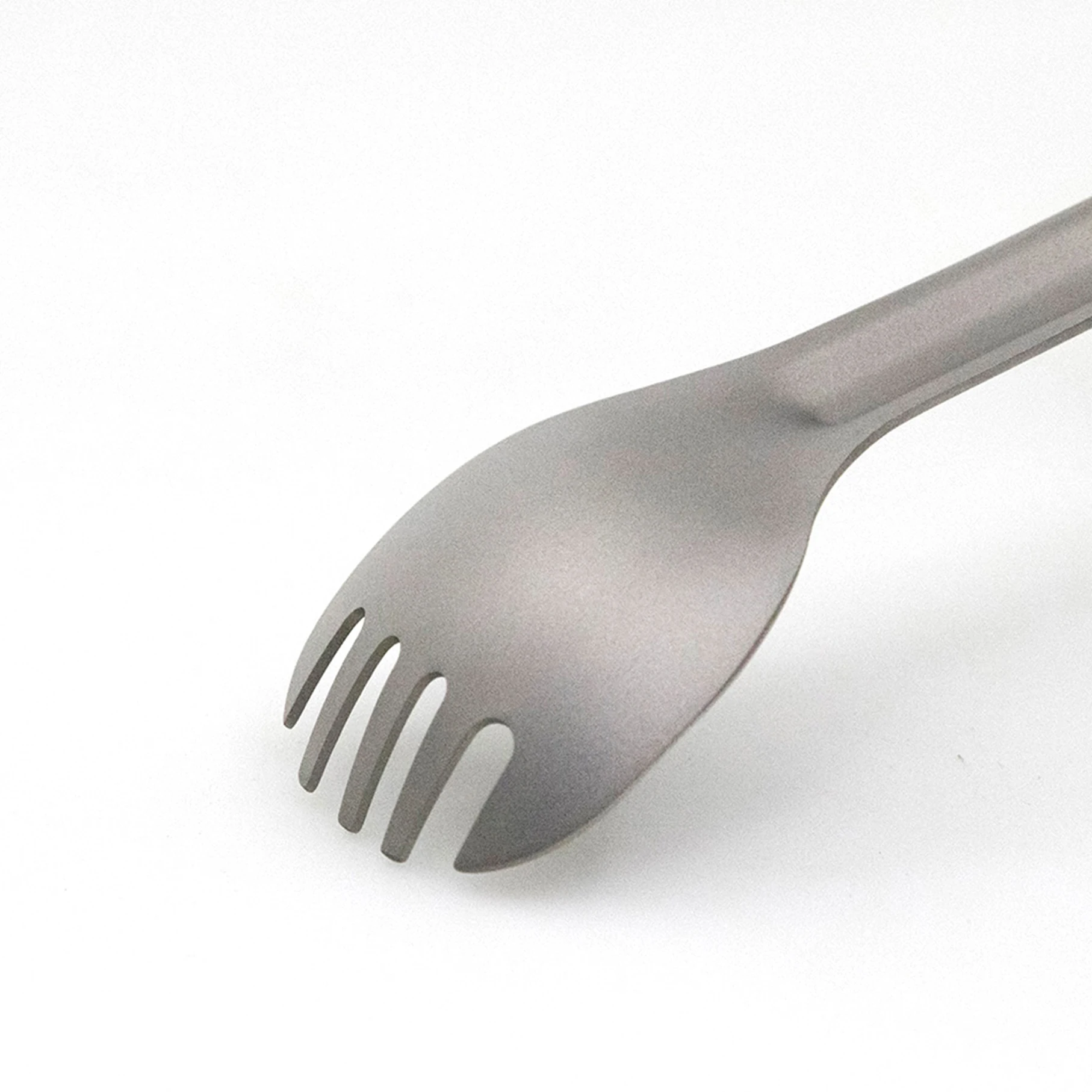 Столовая посуда, вилка с длинной ручкой, ложка, титановая вилка, вилка, столовая посуда из титана, столовые приборы для здорового питания, оборудование для кемпинга от производителя