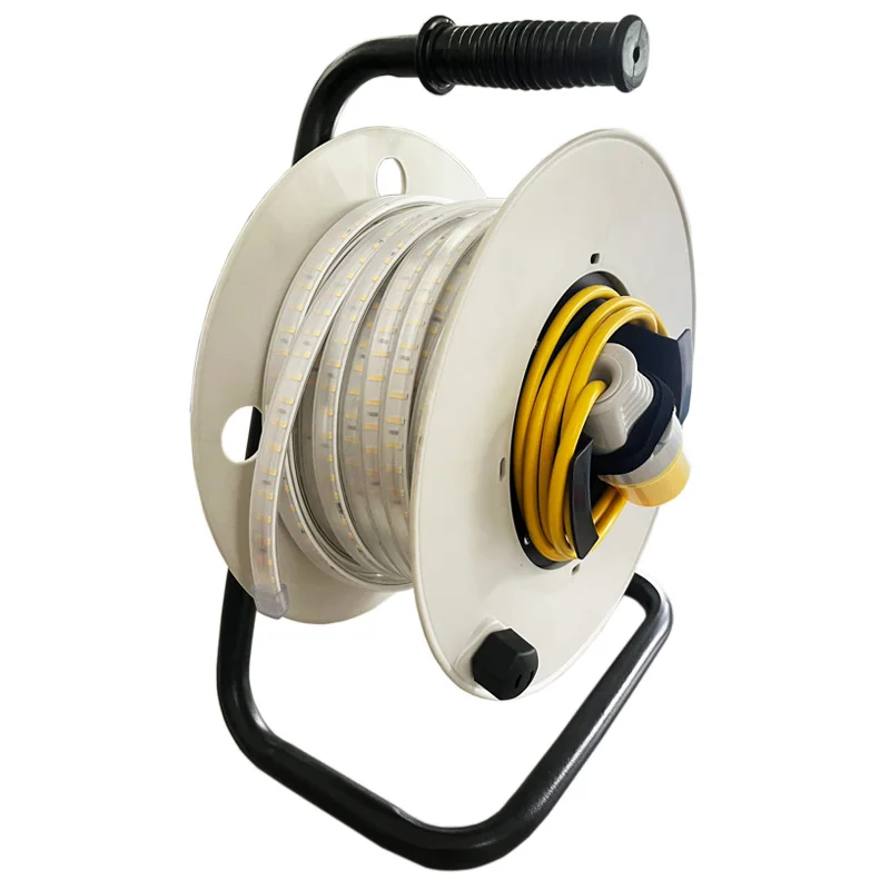 Movable 20M -50 M EL Lighting Power Extention Cord Cable Reel with 110-240V/16A   outlets BS/Europe type